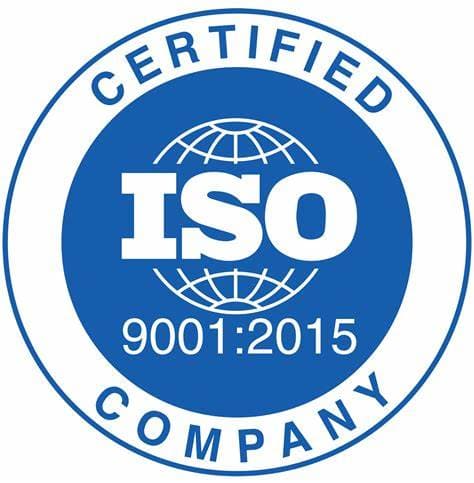 ISO 9001:2015 Certified logo